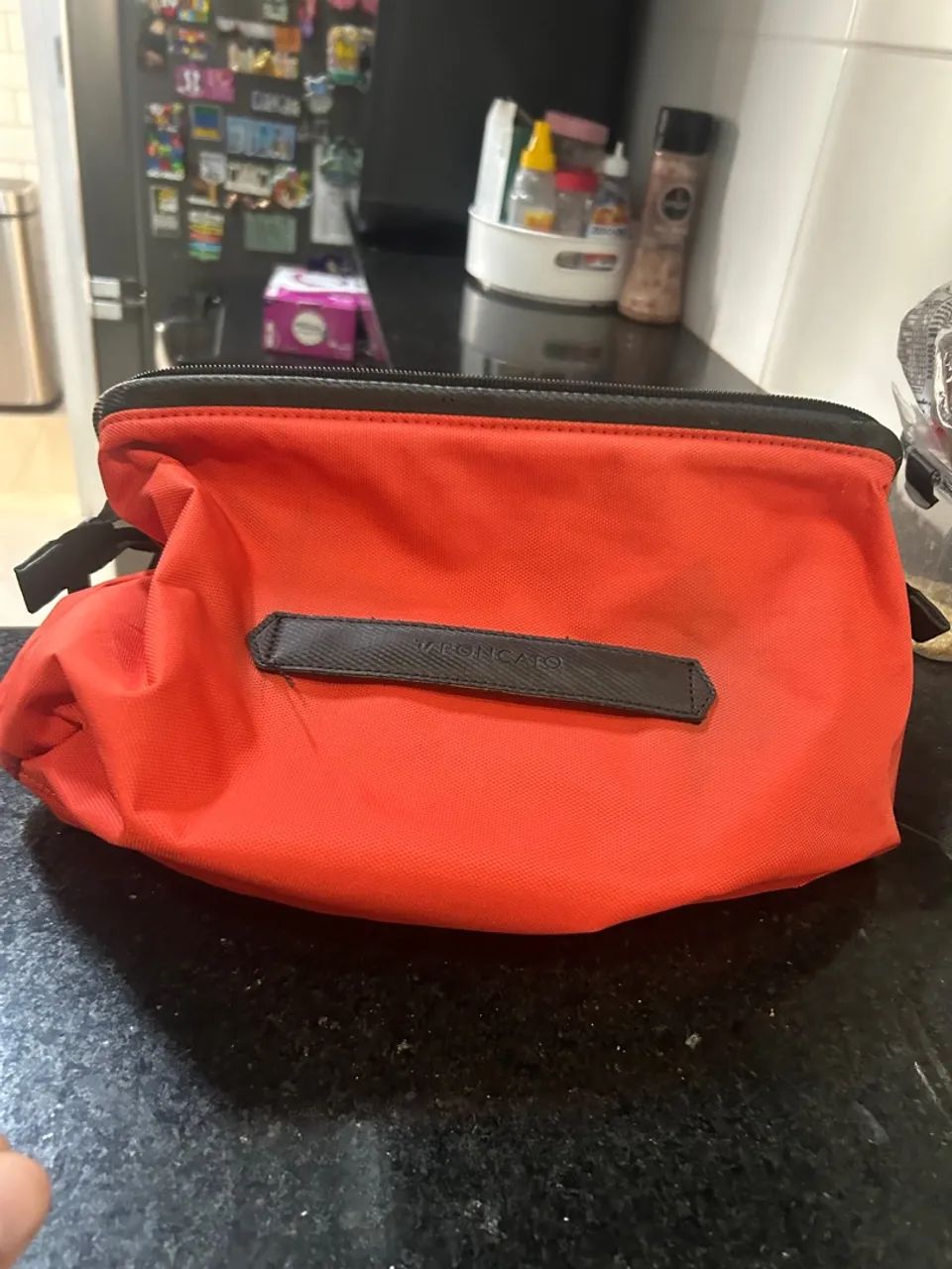 Necessaire Masculina Vermelha Roncatto - Foto 2
