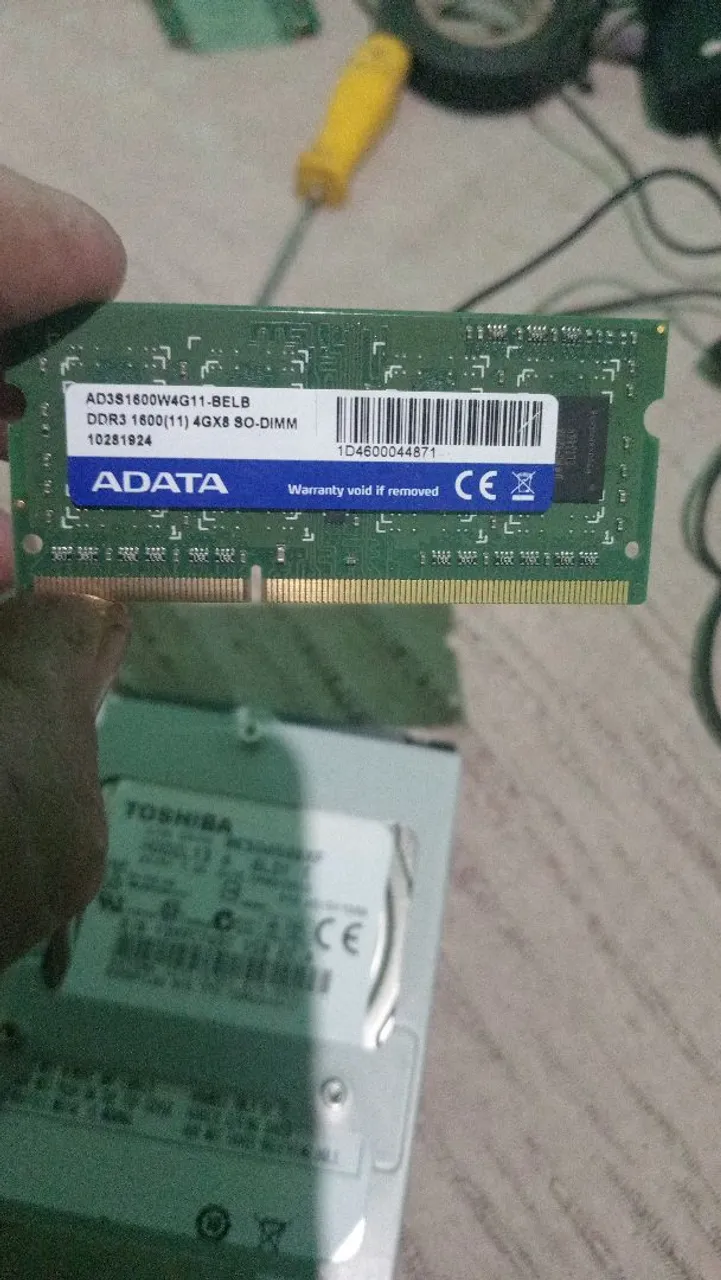 Memória RAM 4 mas hd de 500