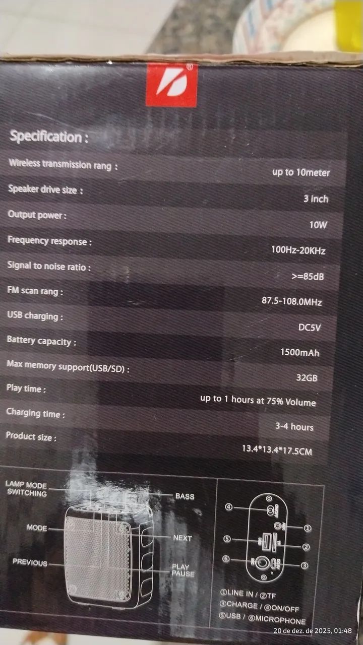 VENDO CAIXINHA DE SOM - Foto 5