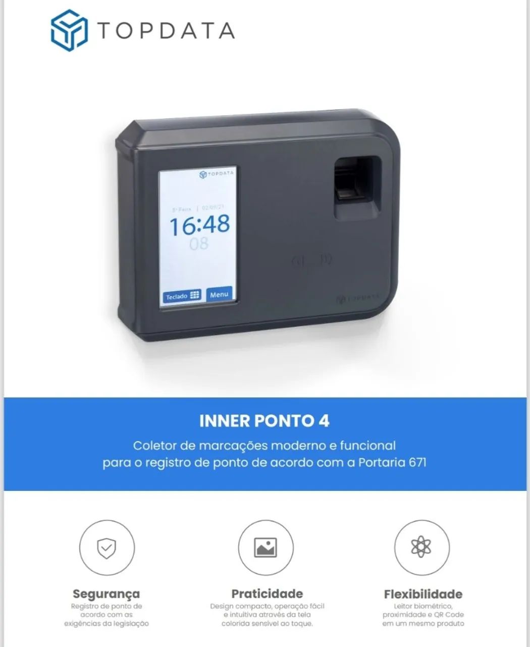 Controle de Ponto Inner Plus - Foto 2