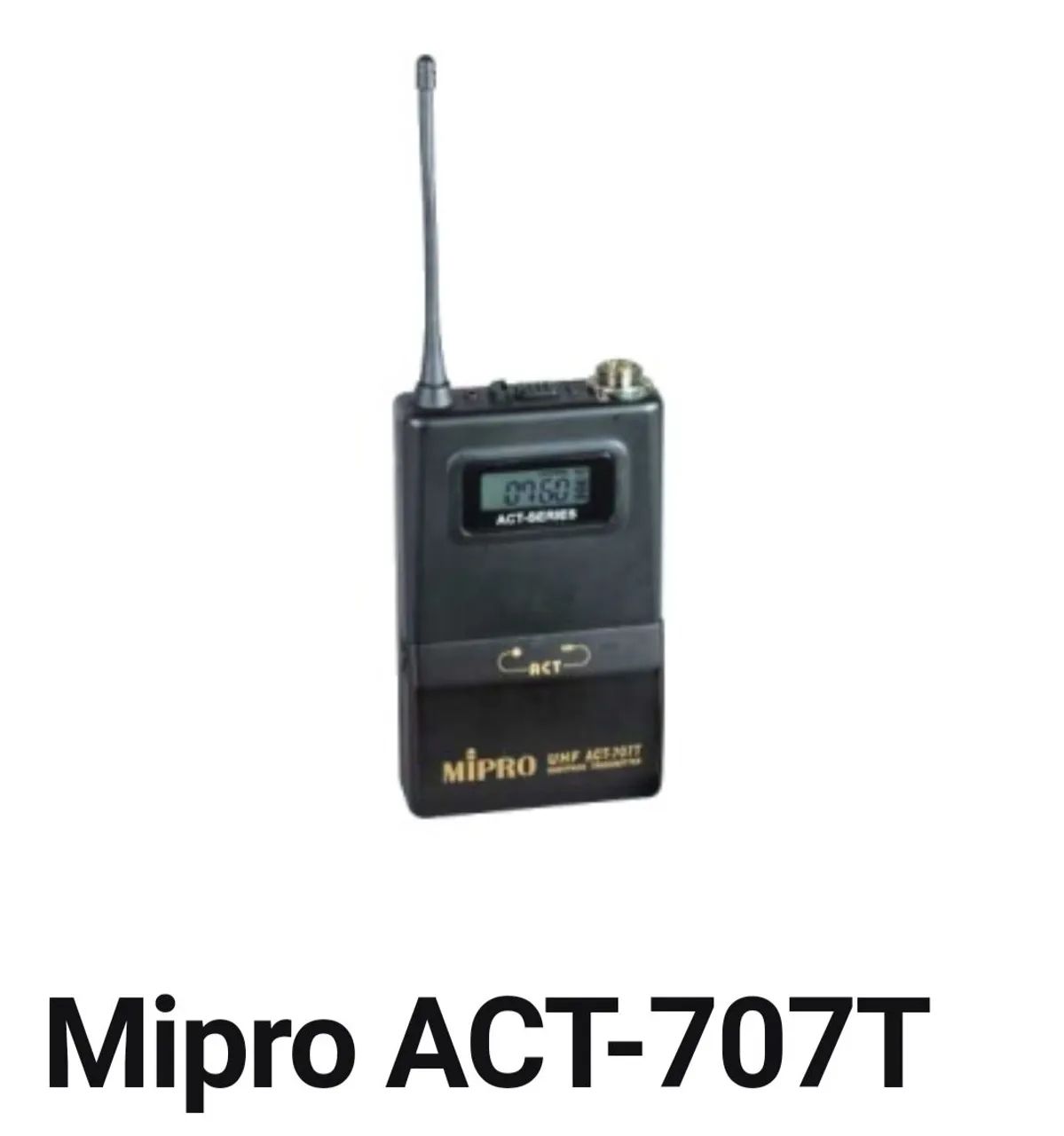  Transmissor Sem Fio Mipro UHF ACT-707T - Foto 3