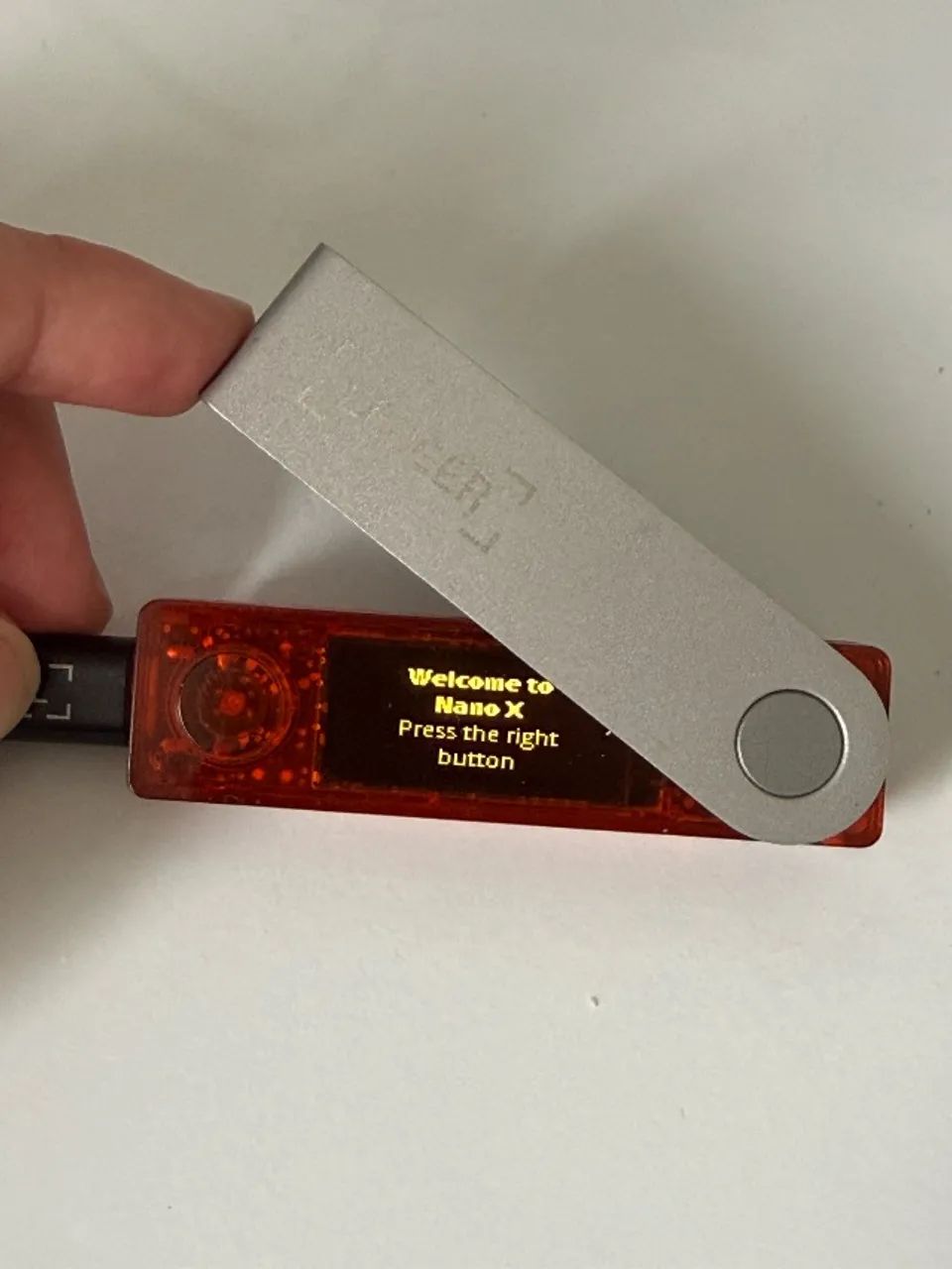 carteira fria cold wallet ledger nano x bluetooth eth btc ethereum bitcoin