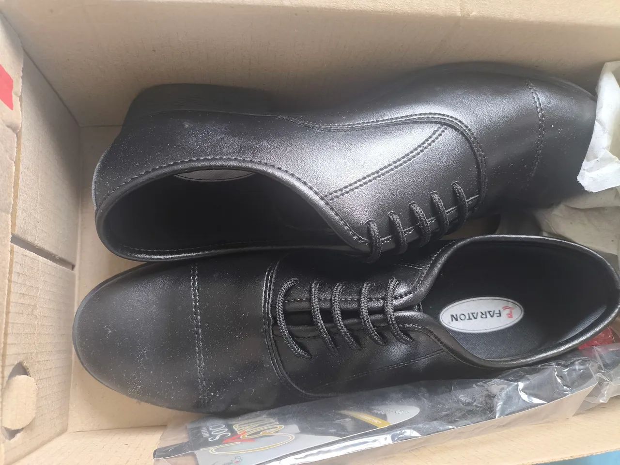 Sapatos sociais pretos - novo