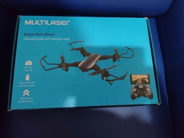 Drone New Shark Multilaser Câmera Full HD - ES328 - Foto 2