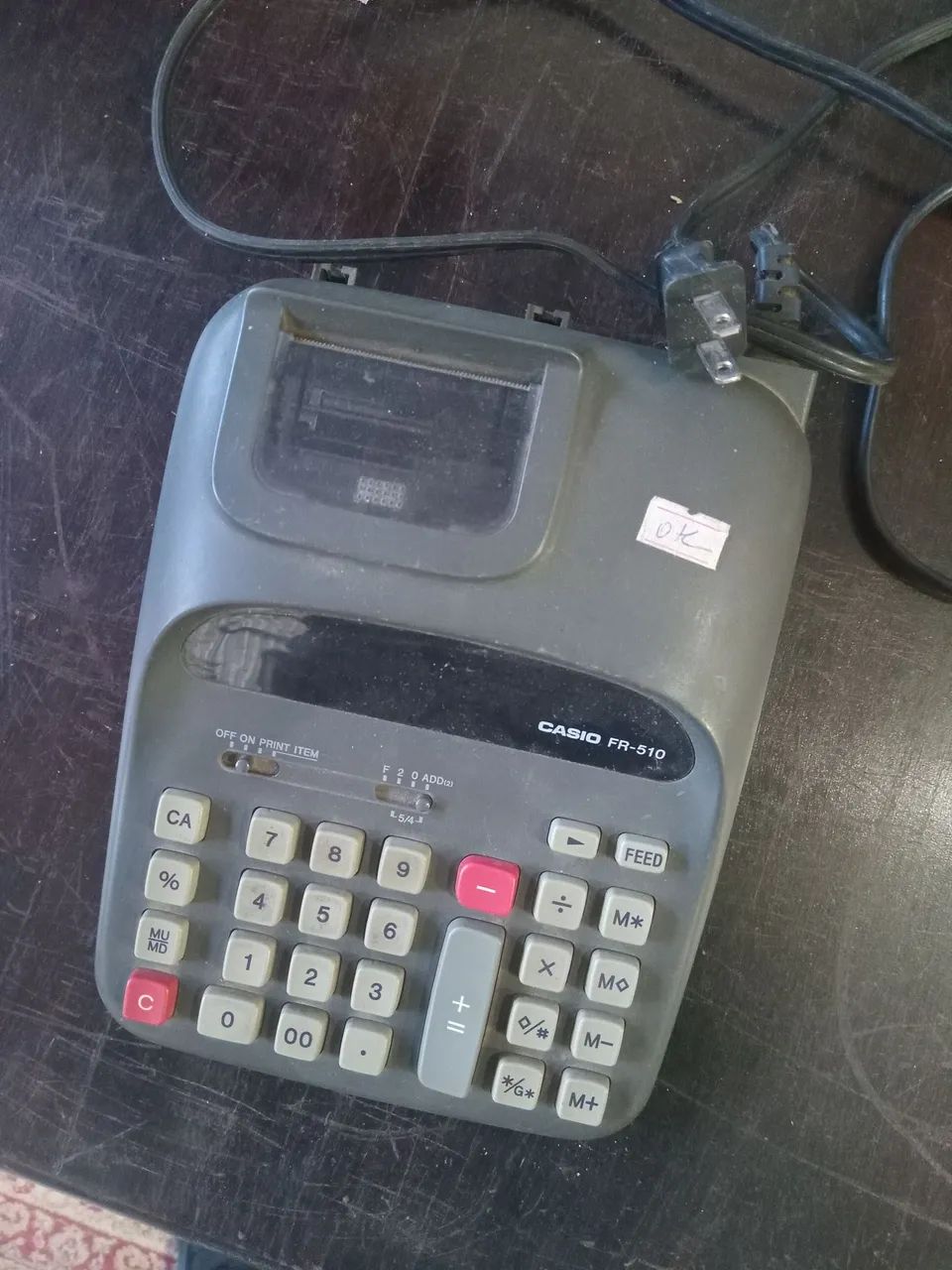 Calculadora com Impressora Casio FR-510