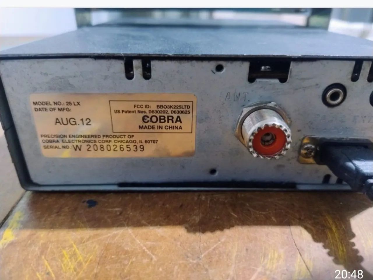 Rádio Transmissor PX cobra 25 LX - Foto 4