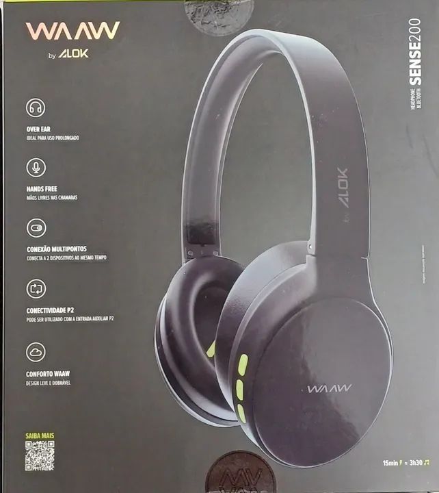 Fone de Ouvido Bluetooth - Waaw Sense 200 - Foto 4