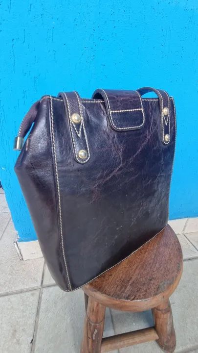 Vendo bolsa anandra de Couro - Foto 2