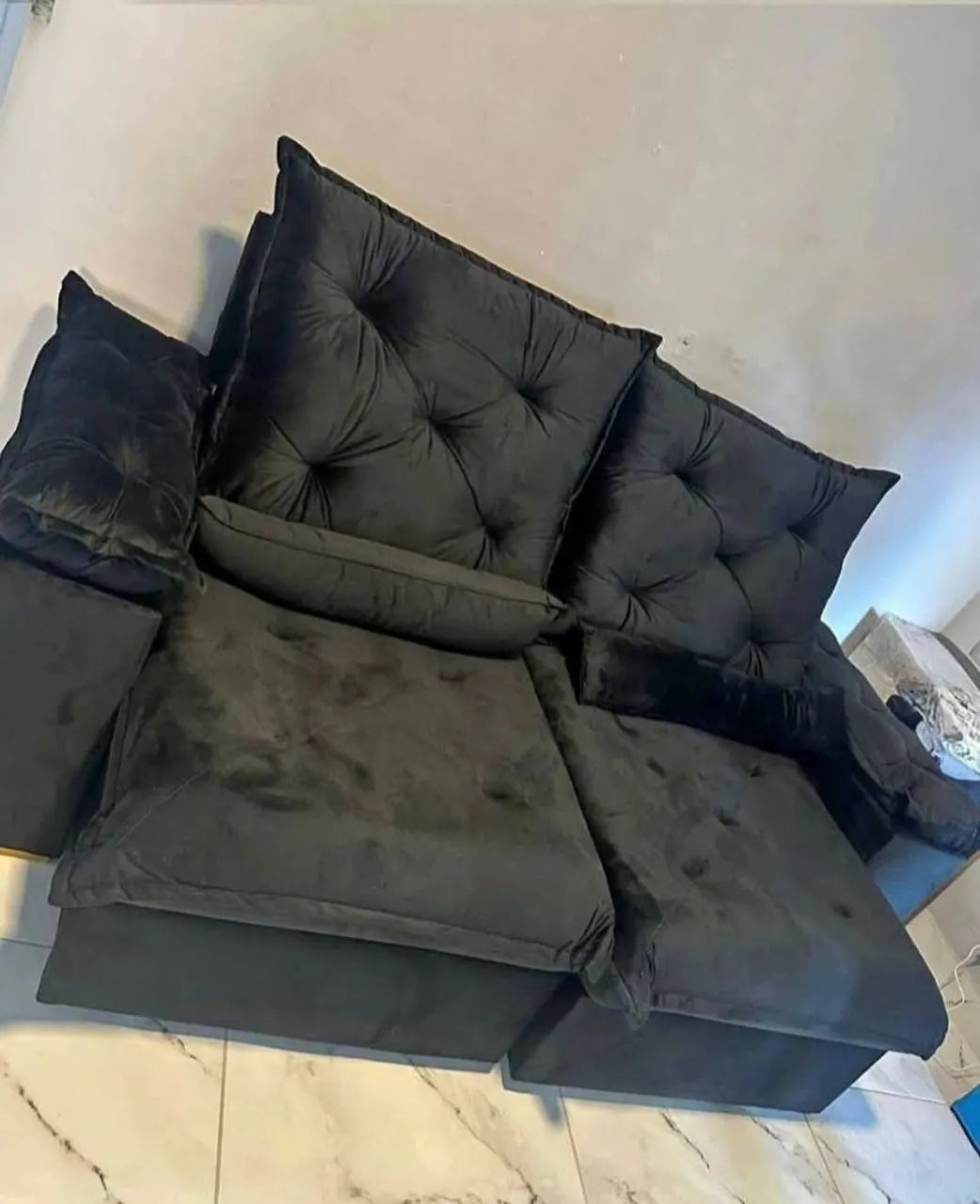 Sofá Retrátil e Reclinável Porto Madeiro 2m  - Móveis Novos online  - Foto 2