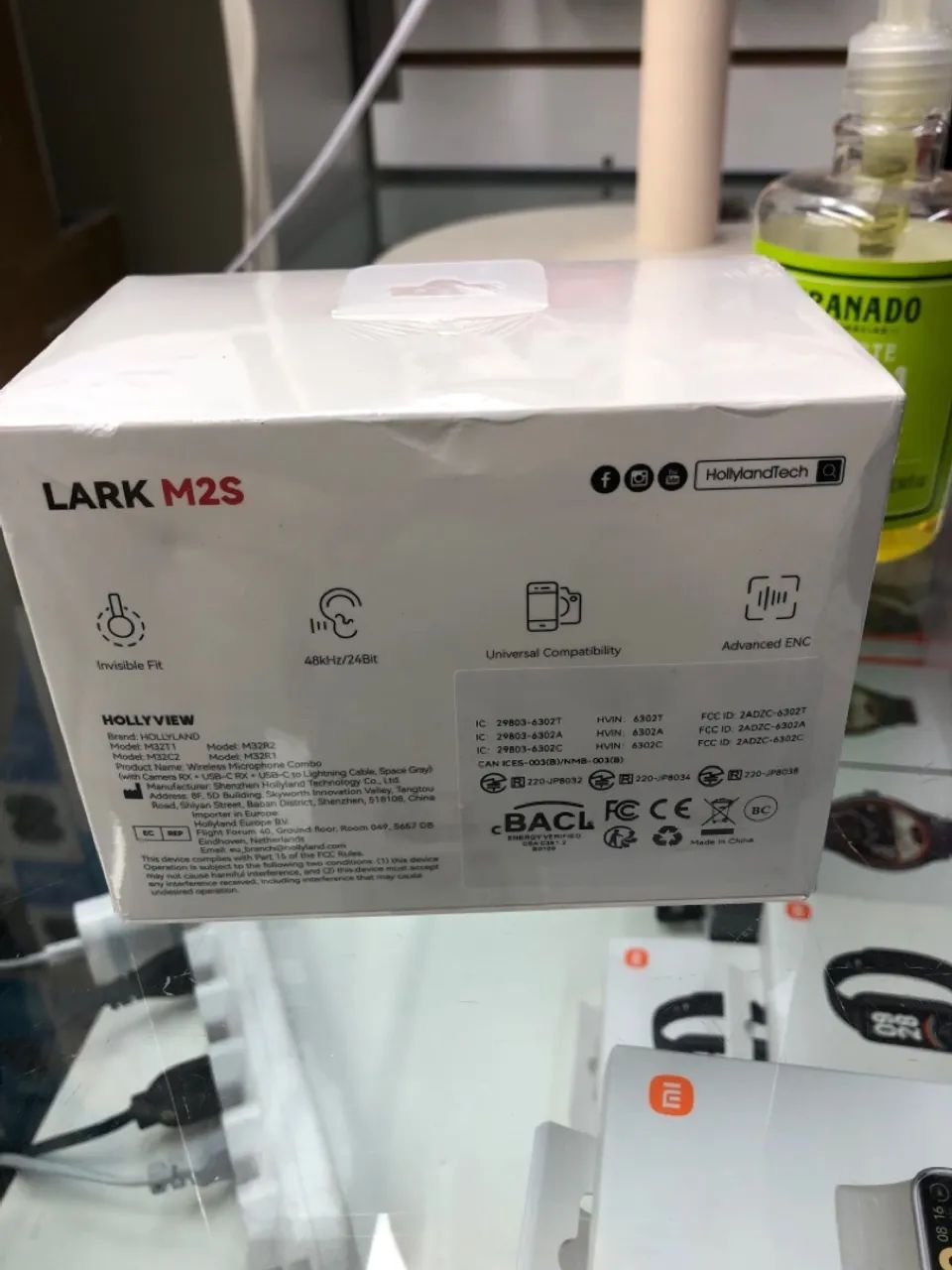 Microfone Hollyland Lark M2S Combo original lacrado - Foto 2