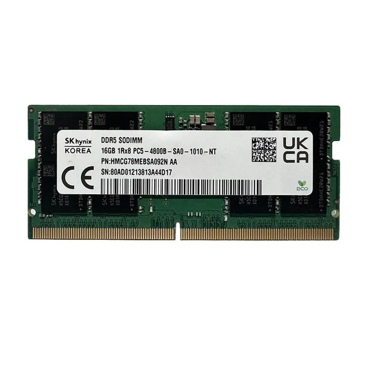 Memória RAM DDR5 8gb 4800mhz