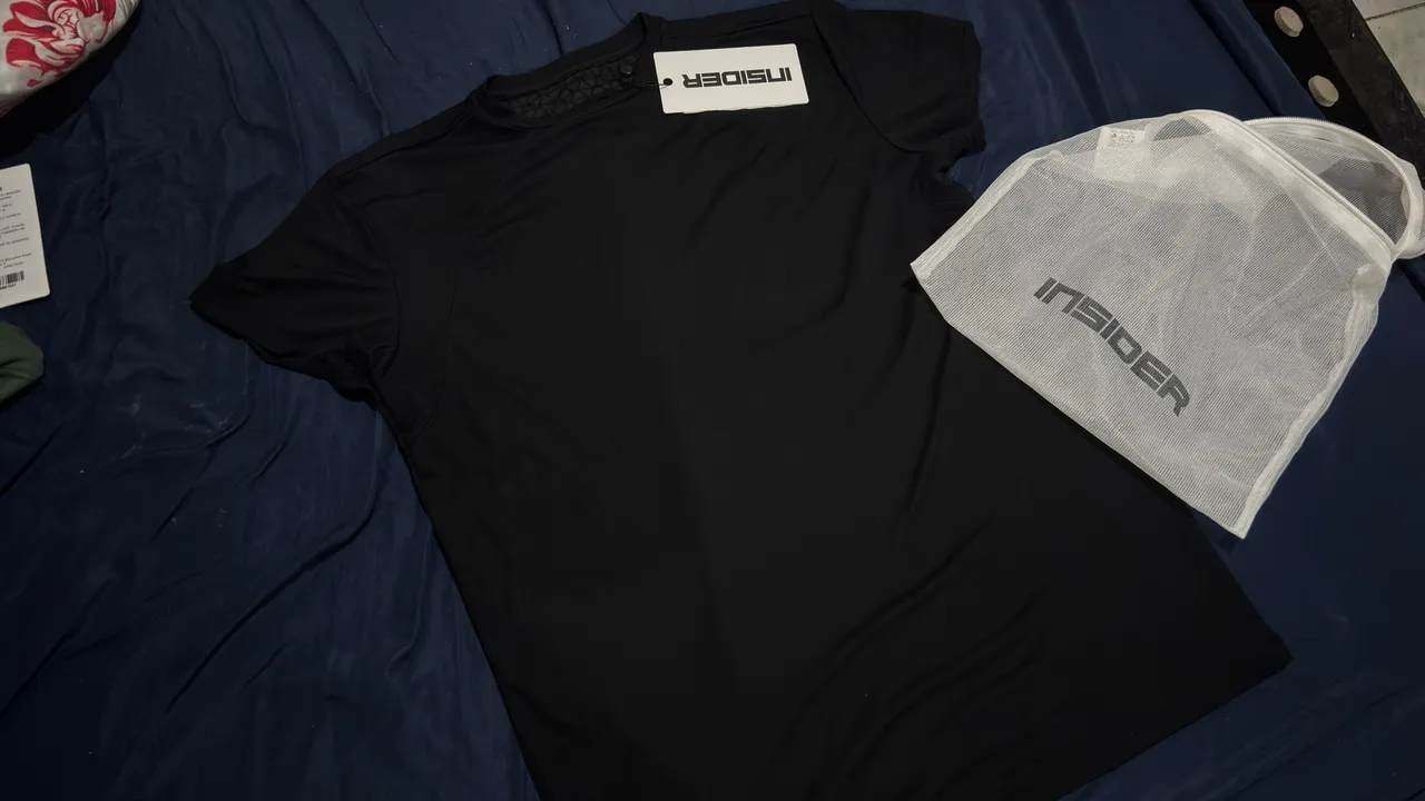 Insider performance T shirt 2.0 verde e preta
