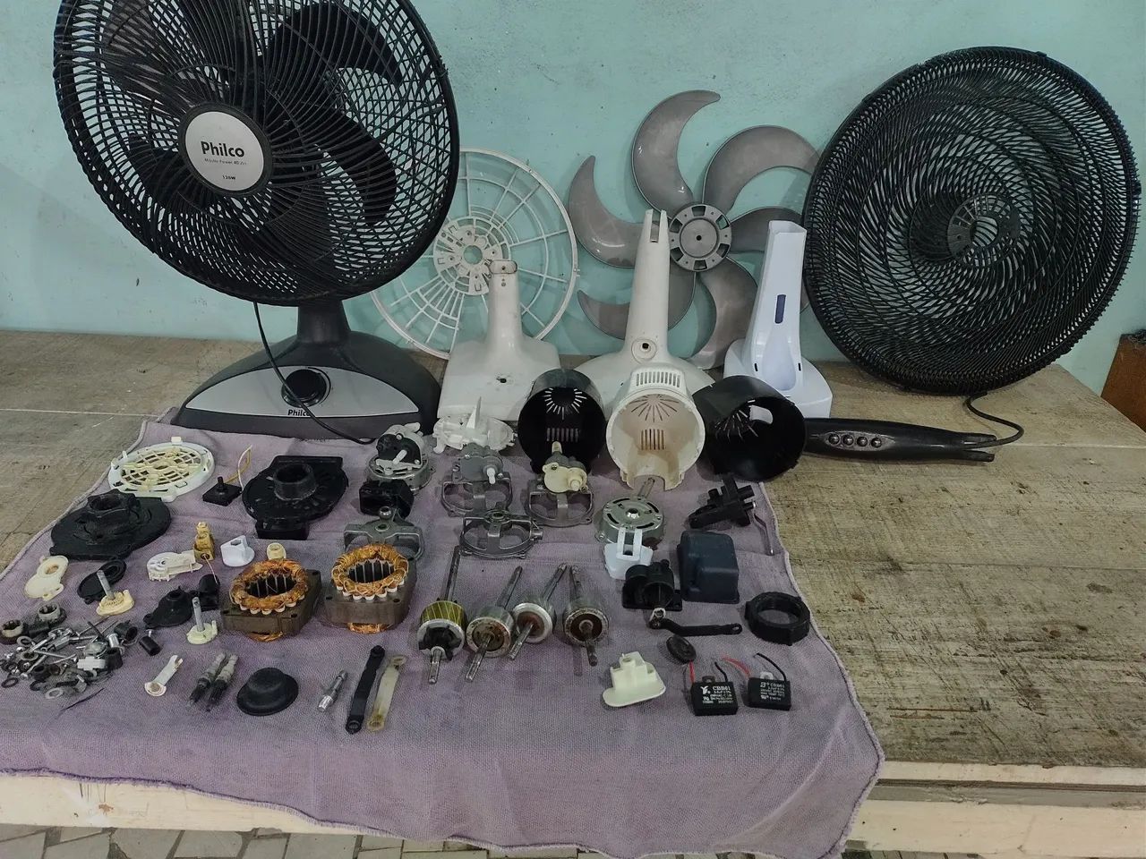 Vendo todo esses acessórios para ventilador 