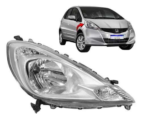 Farol Honda Fit 2013 2014 Dianteiro Novo L.d
