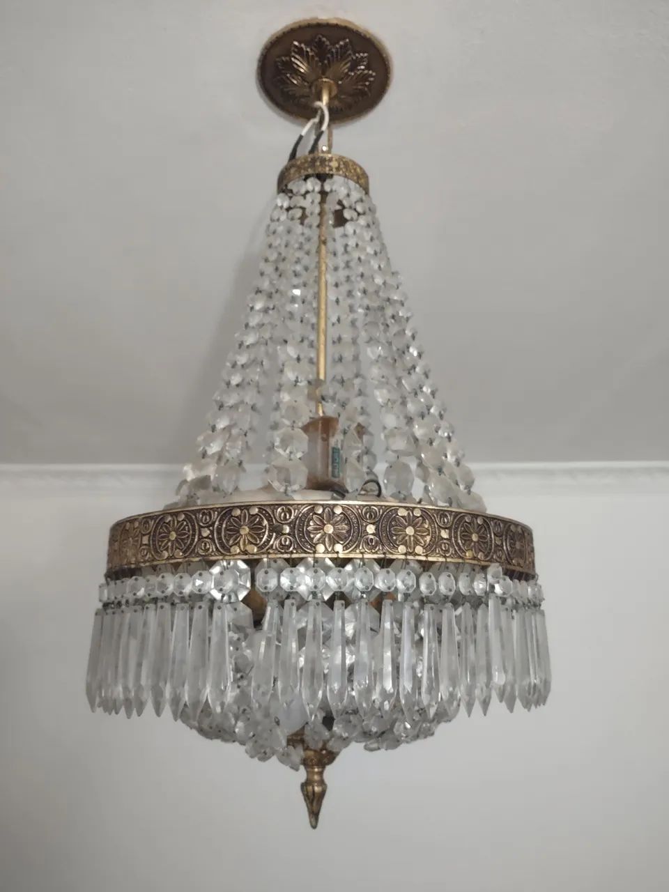 Lustre de Cristal Vintage