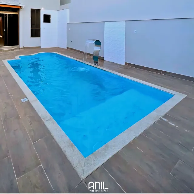 Piscina 8 metros + maquinário - Queimão últimos dias