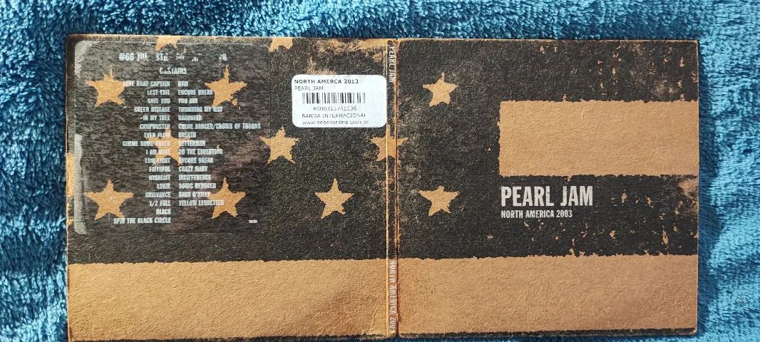 CD Pearl Jam - North America 2003: New York 08th July 2003 (2 CD