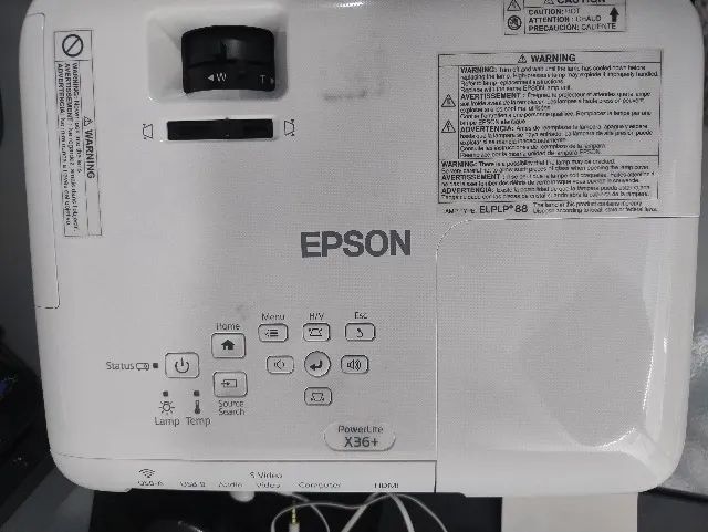 Projetor EPSON Power Lite X36+ - Foto 5