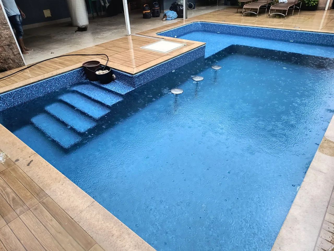   Troca de vinil de piscina para sua área externa - Foto 3