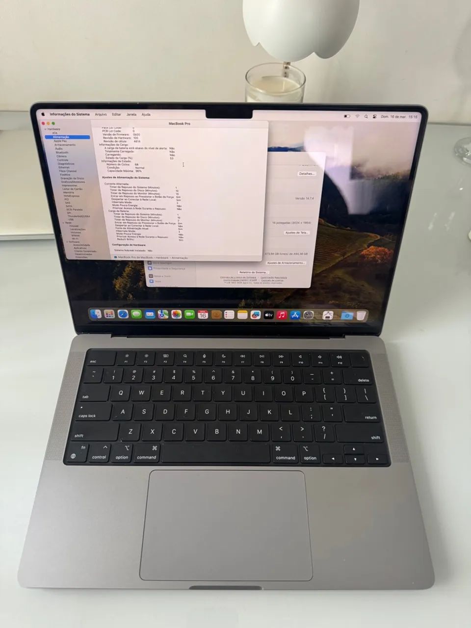 Apple MacBook Pro 14 (2023) M2 Pro 512 GB Ssd 16 GB Ram