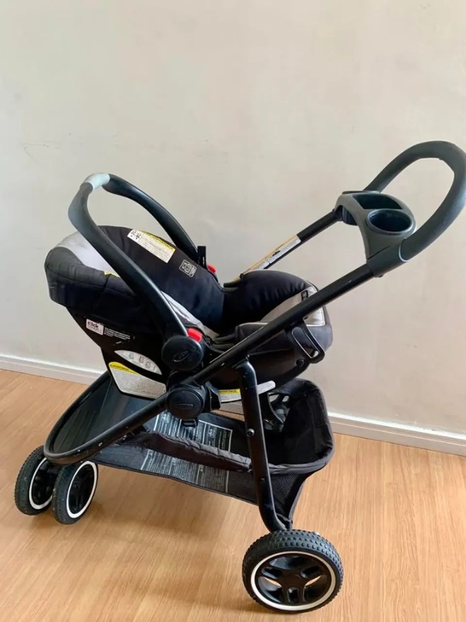 Carrinho + Bebê Conforto - Marca GRACCO - Foto 2
