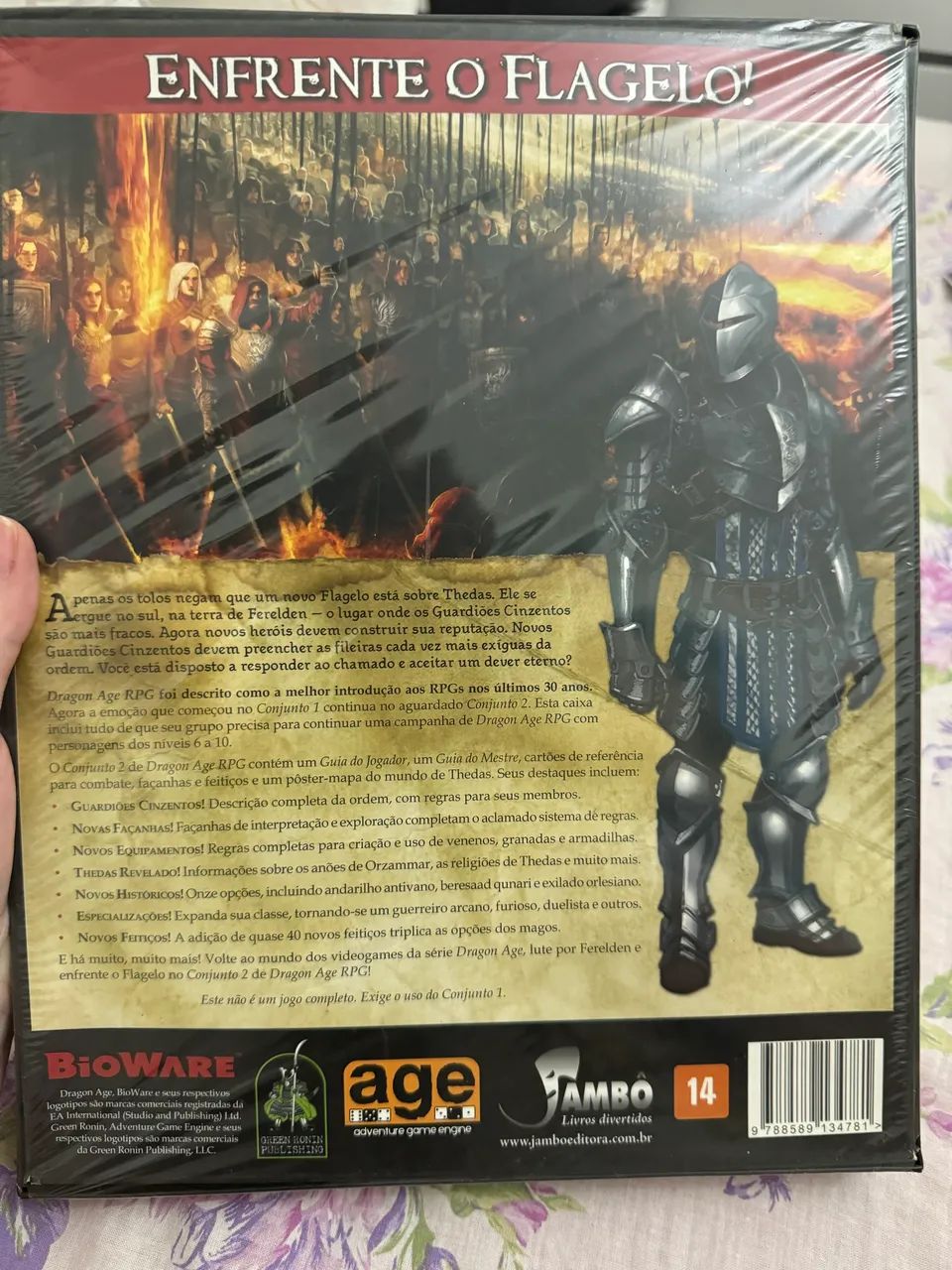 RPG Dragon Age Set 2 raro e antigo lacrado - Foto 2