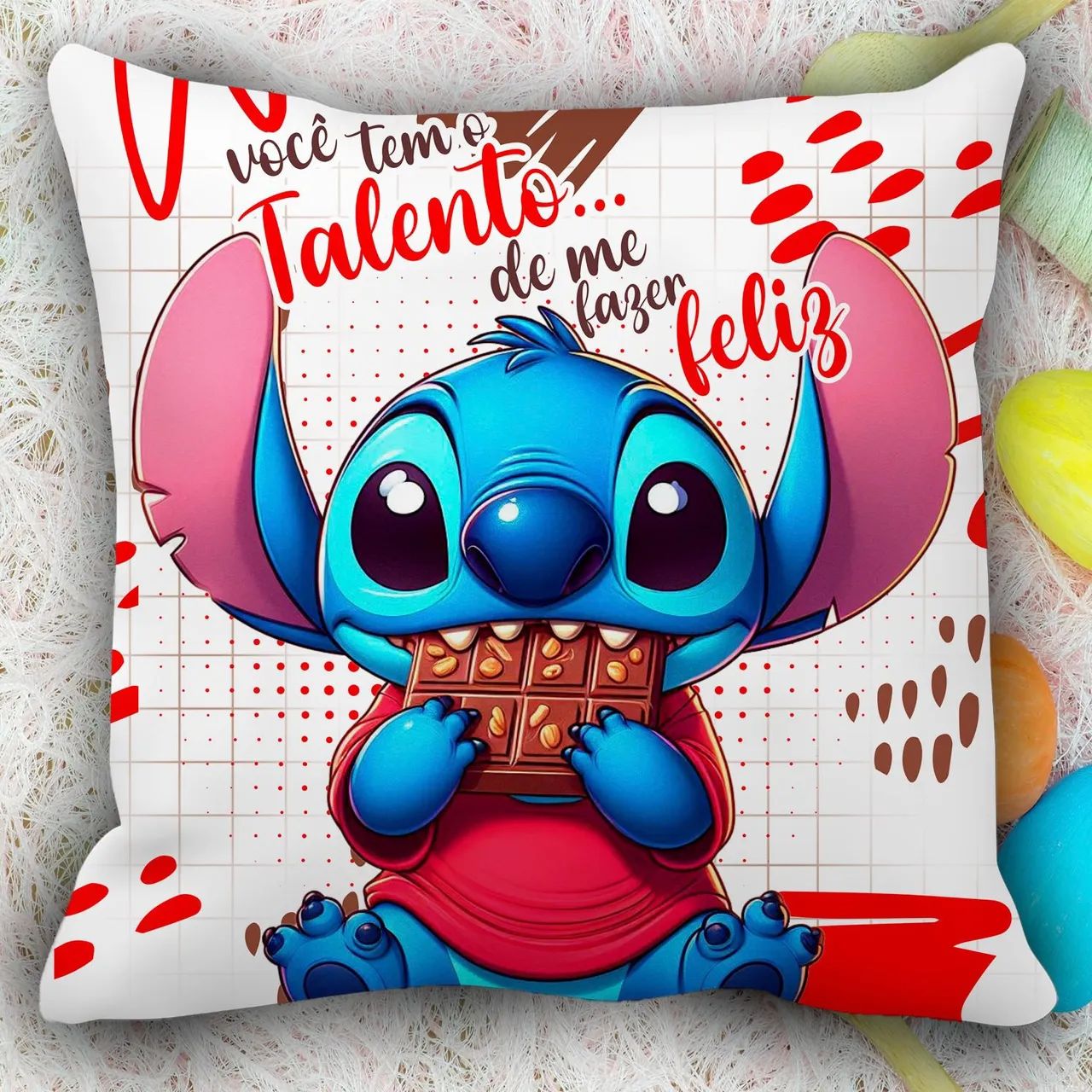 Capas de Almofada Stitch - Decoração para Casa