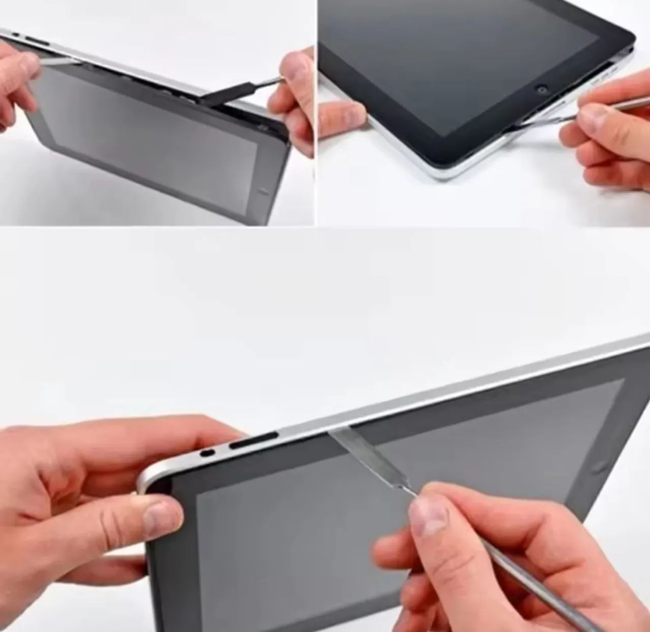 Kit 3 Espátulas Ferramenta Abertura Celular Tablet Notebook - Foto 2