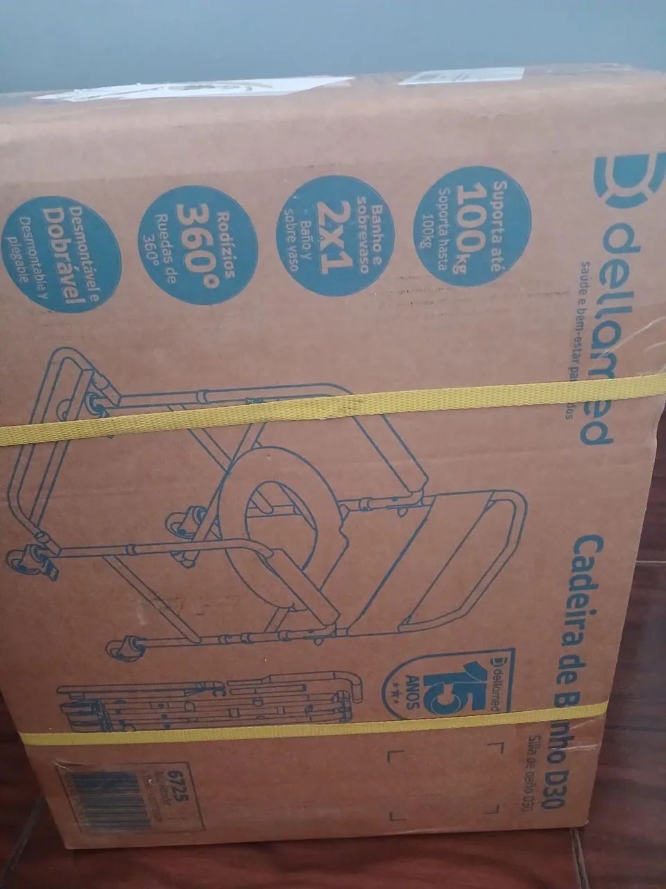 Dellamed D30 Hygienic Folding Bath Chair64673394381571121