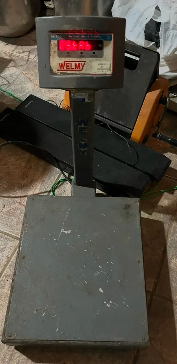 balança de plataforma da marca Welmy. C/ defeito  - Foto 5