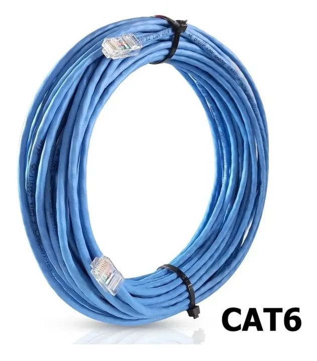 CABO DE REDE INTERNET (CAT6/CAT.6 E CAT5E ) ORIGINAL LAN UTP [5M"10M"15M"20M"25M"30M"40M]  - Foto 3