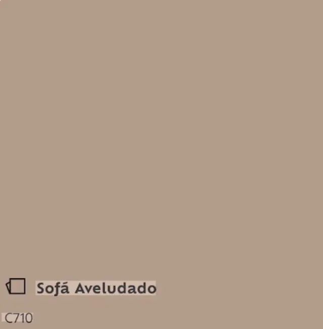 4 Galões Tinta Premium Lacrada com NF. Cor Sofá Aveludado. - Foto 2