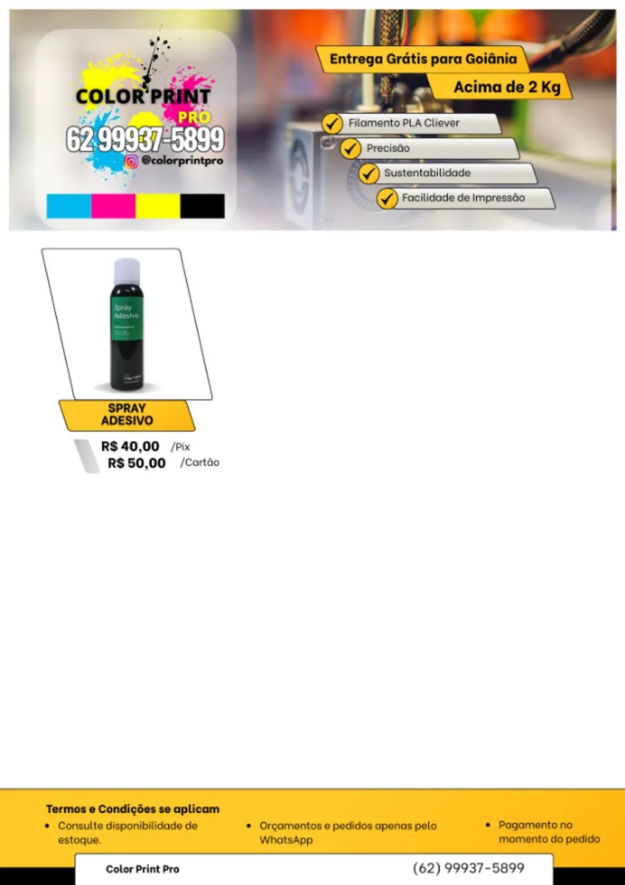 FILAMENTO 3D PLA PREMIUM CLIEVER - IMPRESSORA 3D - Foto 4