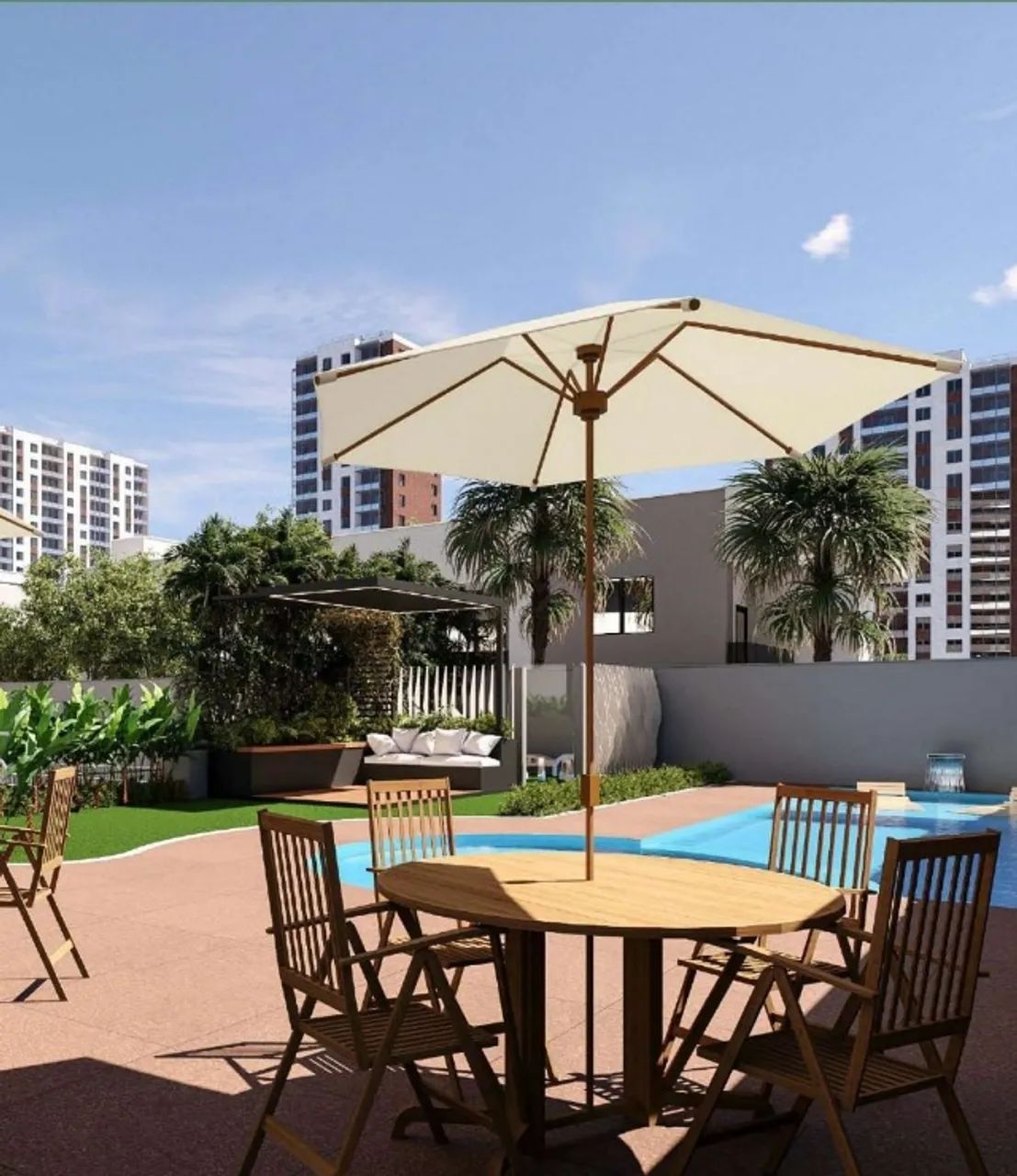 APARTAMENTOS de 36,92m² (Tipo 1) e 65m² (Tipo 2) em Capim Macio - LANÇAMENTO!! - Foto 3