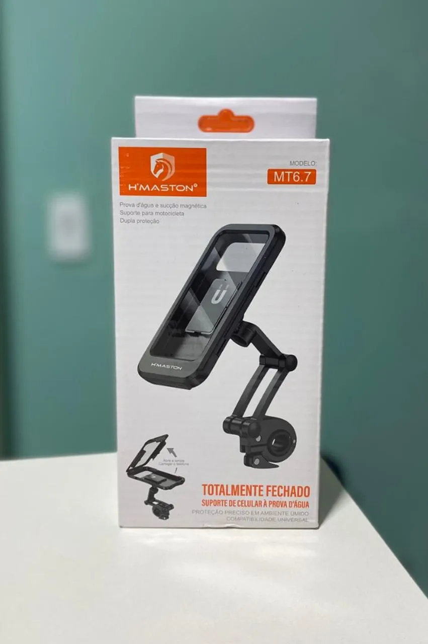Suporte para Celular de Moto à Prova d'Água MT6.7