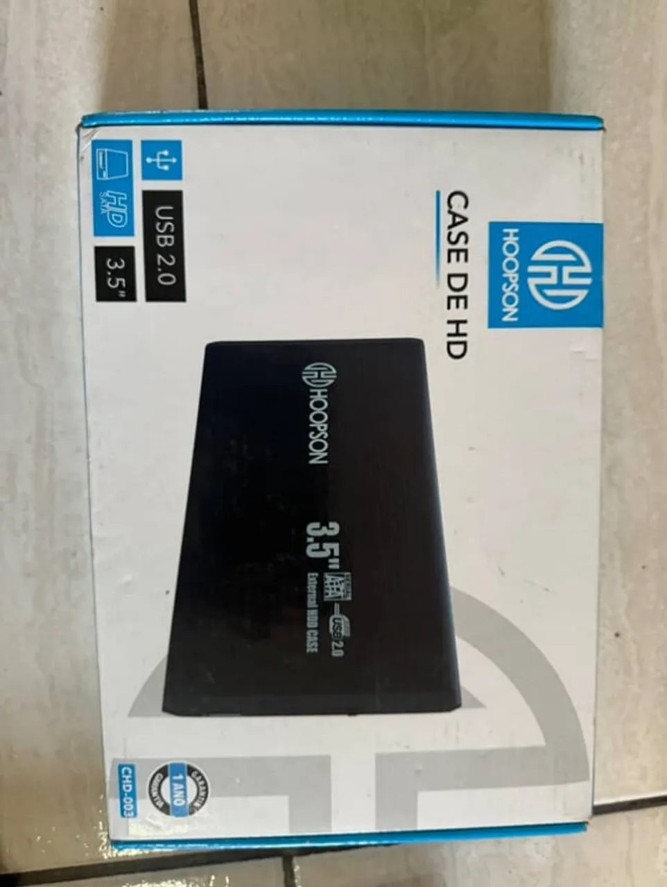 Case externa para hd 3,5 desktop - hoopson