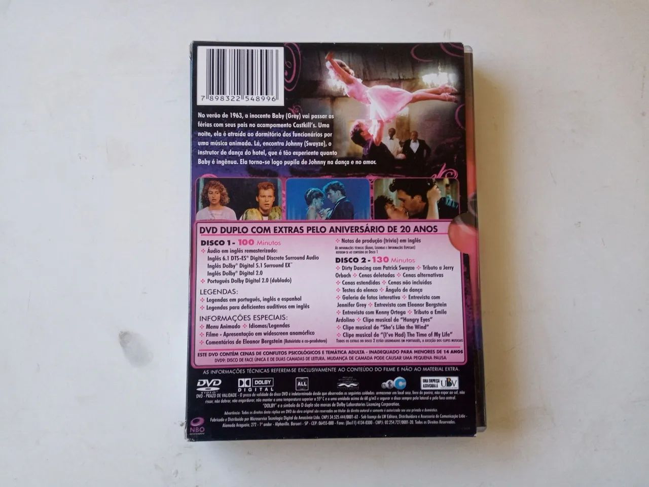 DVD duplo Dirty Dancing  - Foto 2