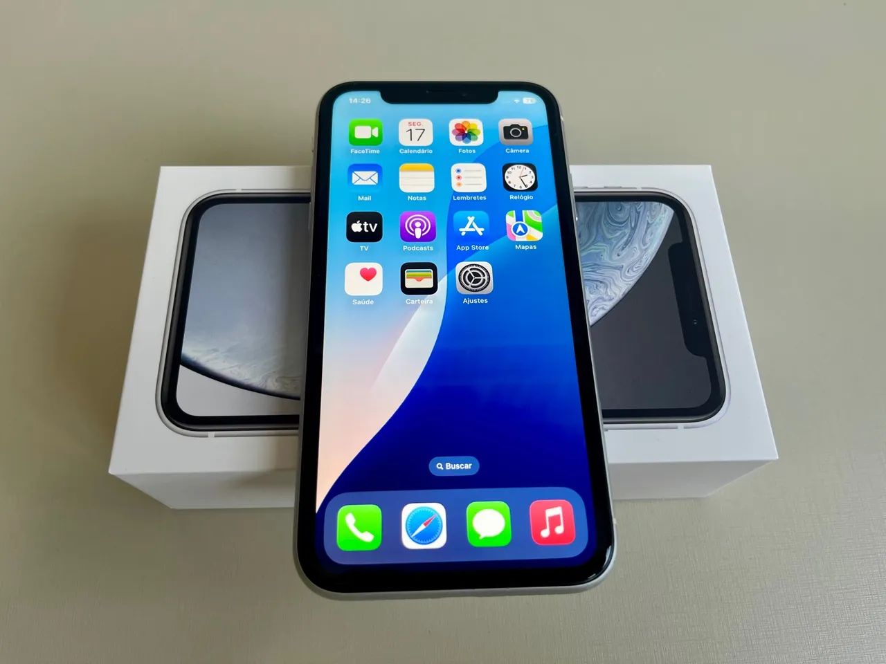 Apple iPhone XR 256GB branco - Celulares e Smartphones - Plano
