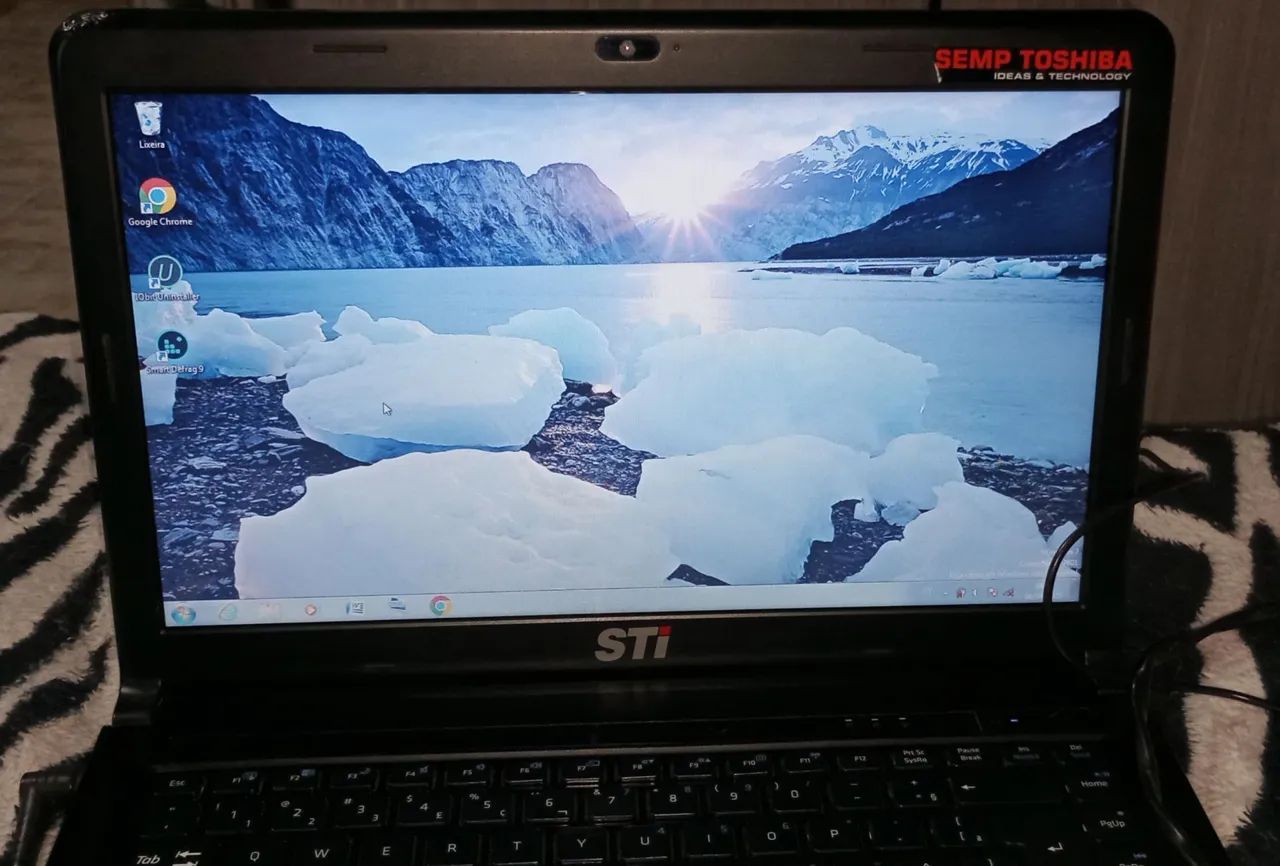 Notebook SEMP TOSHIBA STI para uso ou retirada de peças  - Foto 4