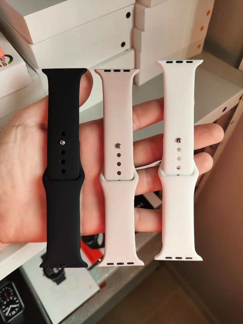 PULSEIRA DE SILICONE SMARTWATCH 44/45/49MM