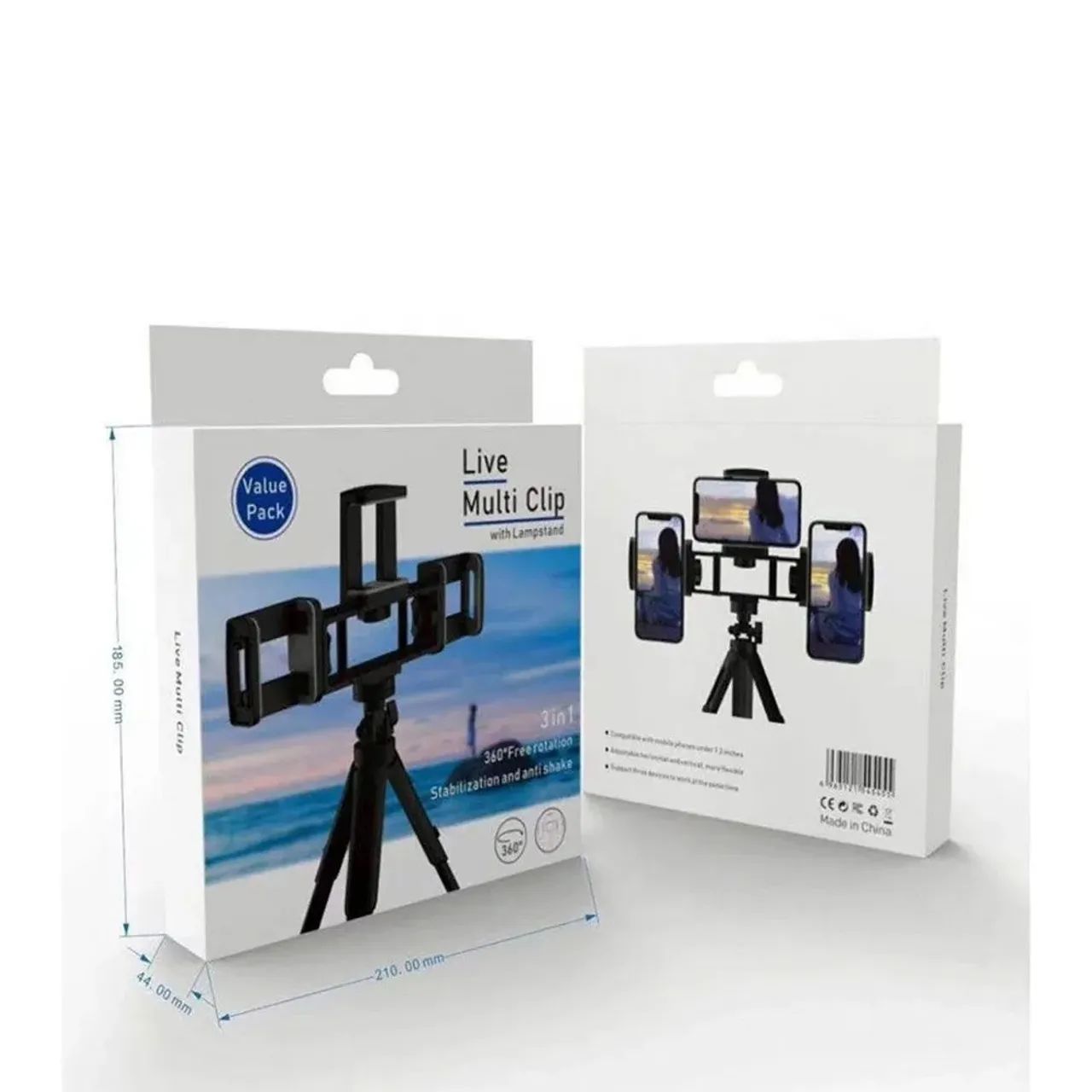 Tripé suporte 3/1 para celular  live gravar videos - Foto 4