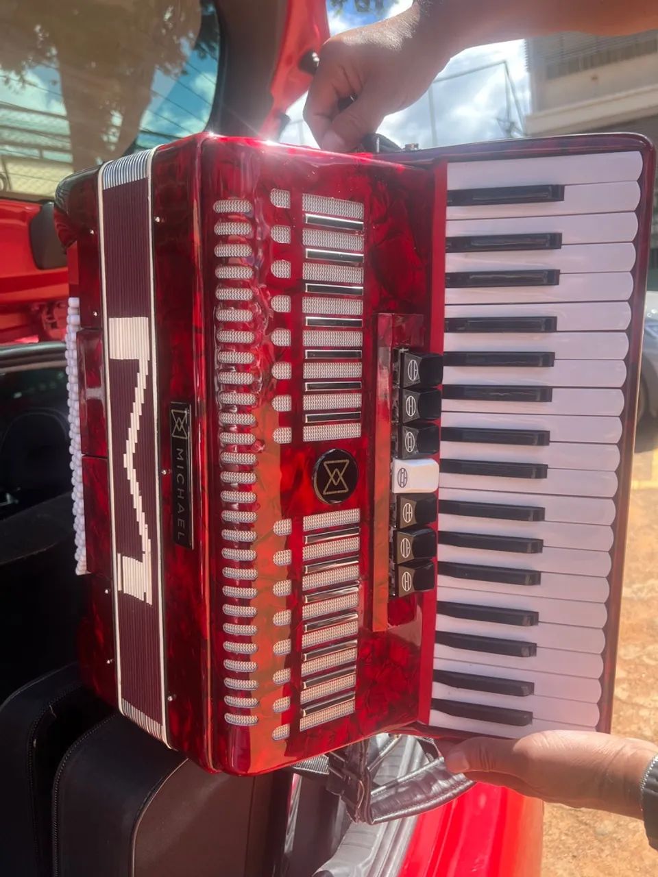 Acordeon - Sanfona - 80 baixos - Foto 5