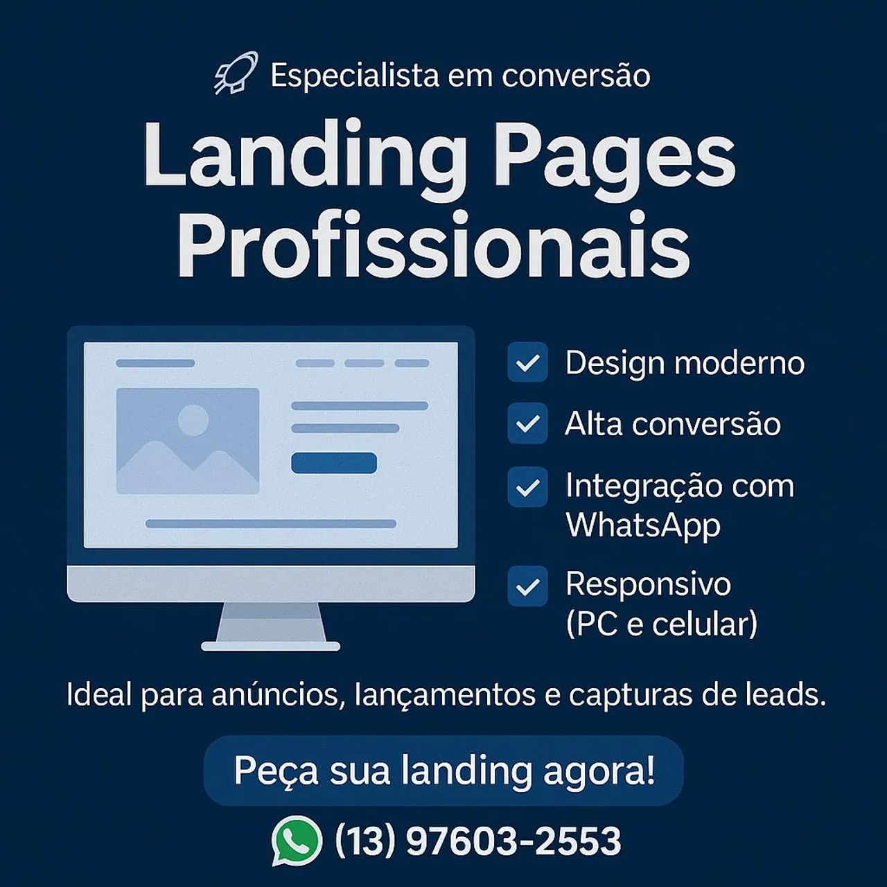 Criação de Landing Pages de Alta Conversão