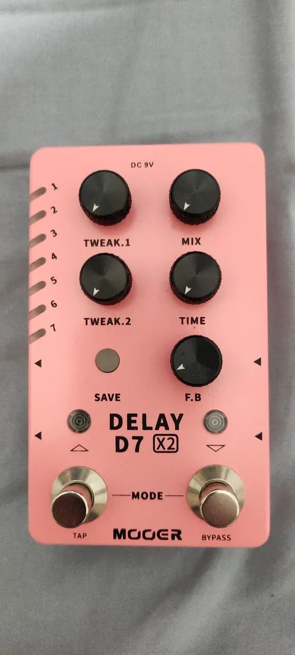MOOER D7 X2 ディレイエフェクター Mooer D7 X2 DELAY
