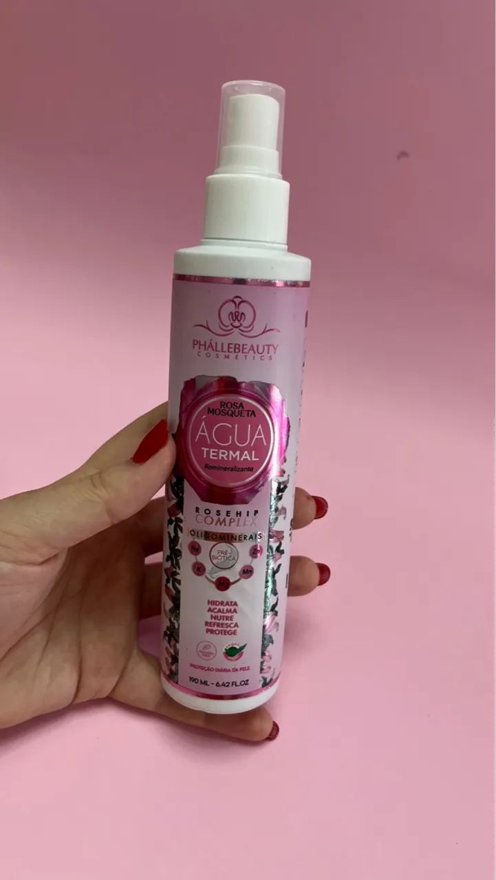 Água Termal Rosa Mosqueta - Phallebeauty Cosmetics - Foto 2