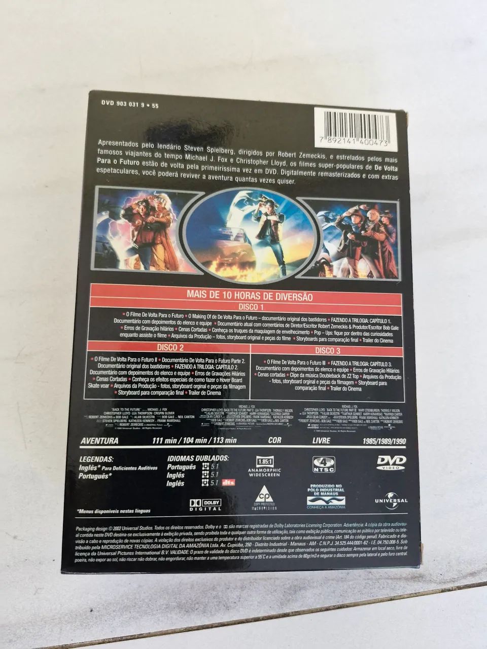 DVD Trilogia De Volta para o Futuro - Foto 2