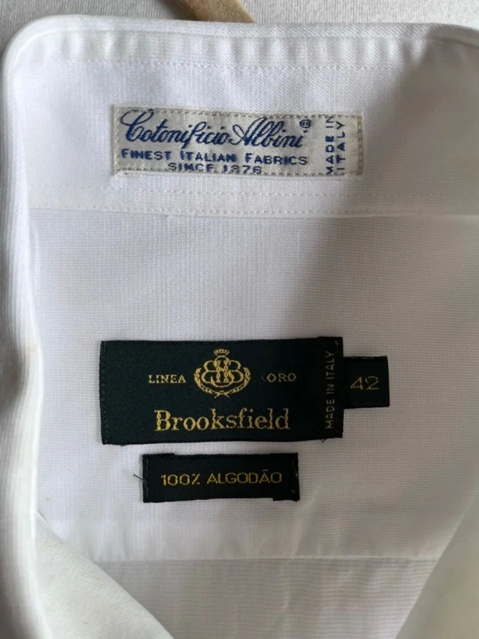 camisa brooksfield 42 - Foto 3