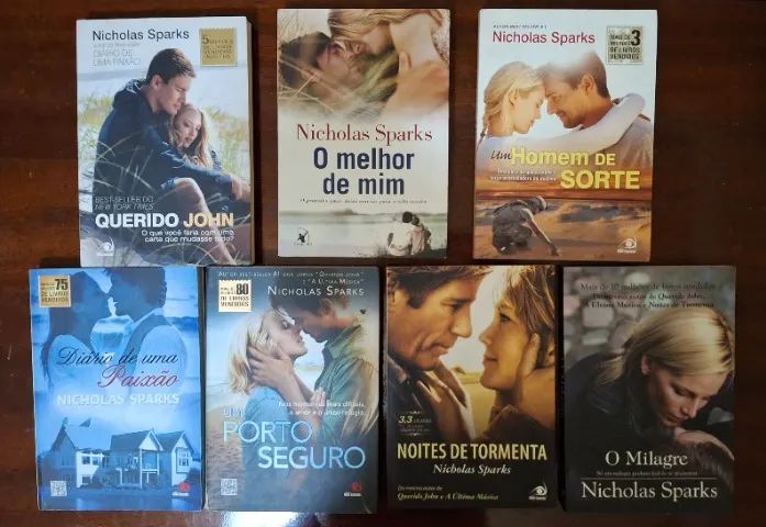 Kit Livros Nicholas Sparks 7 livros - Foto 2