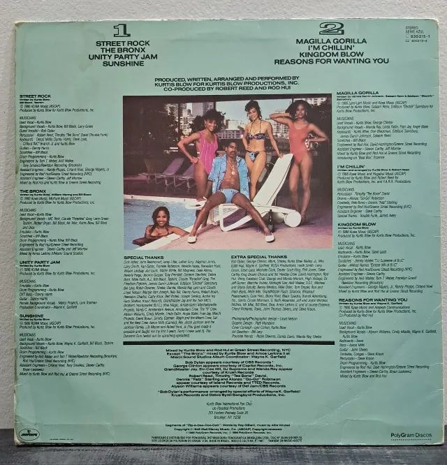 Disco de Vinil LP Kurtis Blow Kingdom Blow - Foto 2
