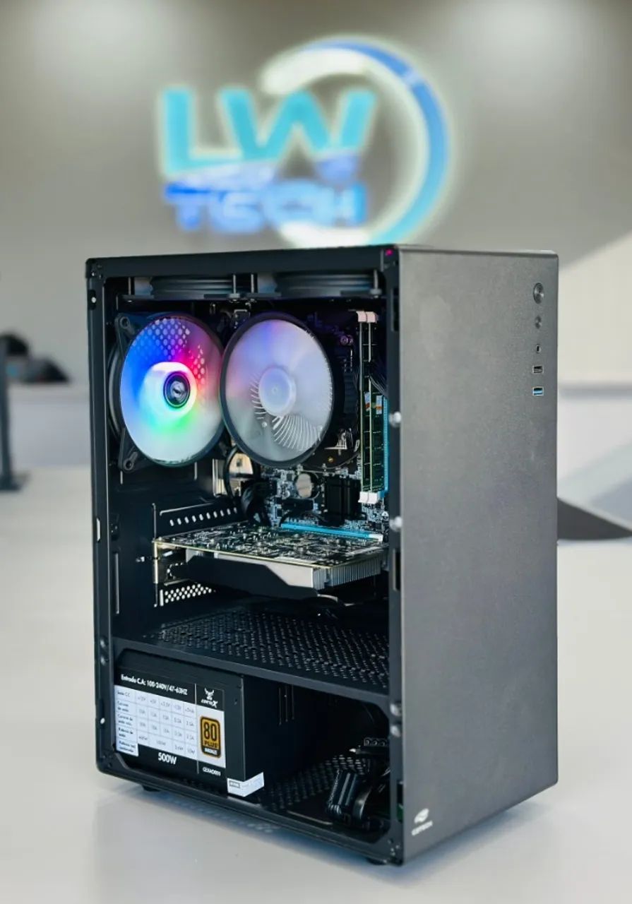 PC Gamer Intel i5-4690 16GB GTX1050 - Loja LW Tech